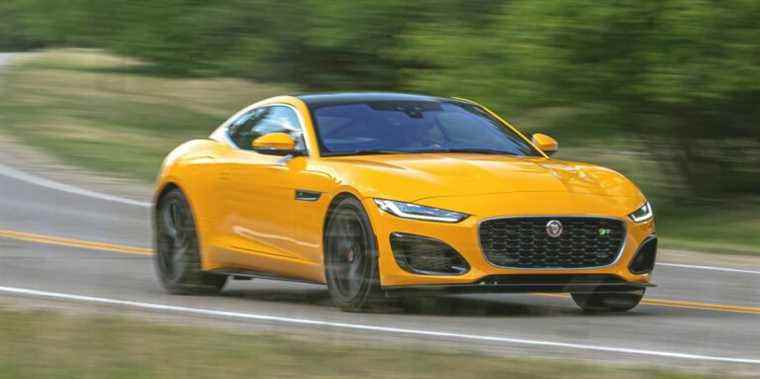 Examen, prix et spécifications de la Jaguar F-type 2023