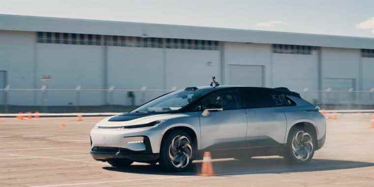 Faraday Future montre la voiture électrique FF 91 «Intention de production»