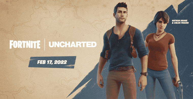 Fortnite accueille Nathan Drake et Chloe Frazer d’Uncharted pour un nouvel événement crossover la semaine prochaine