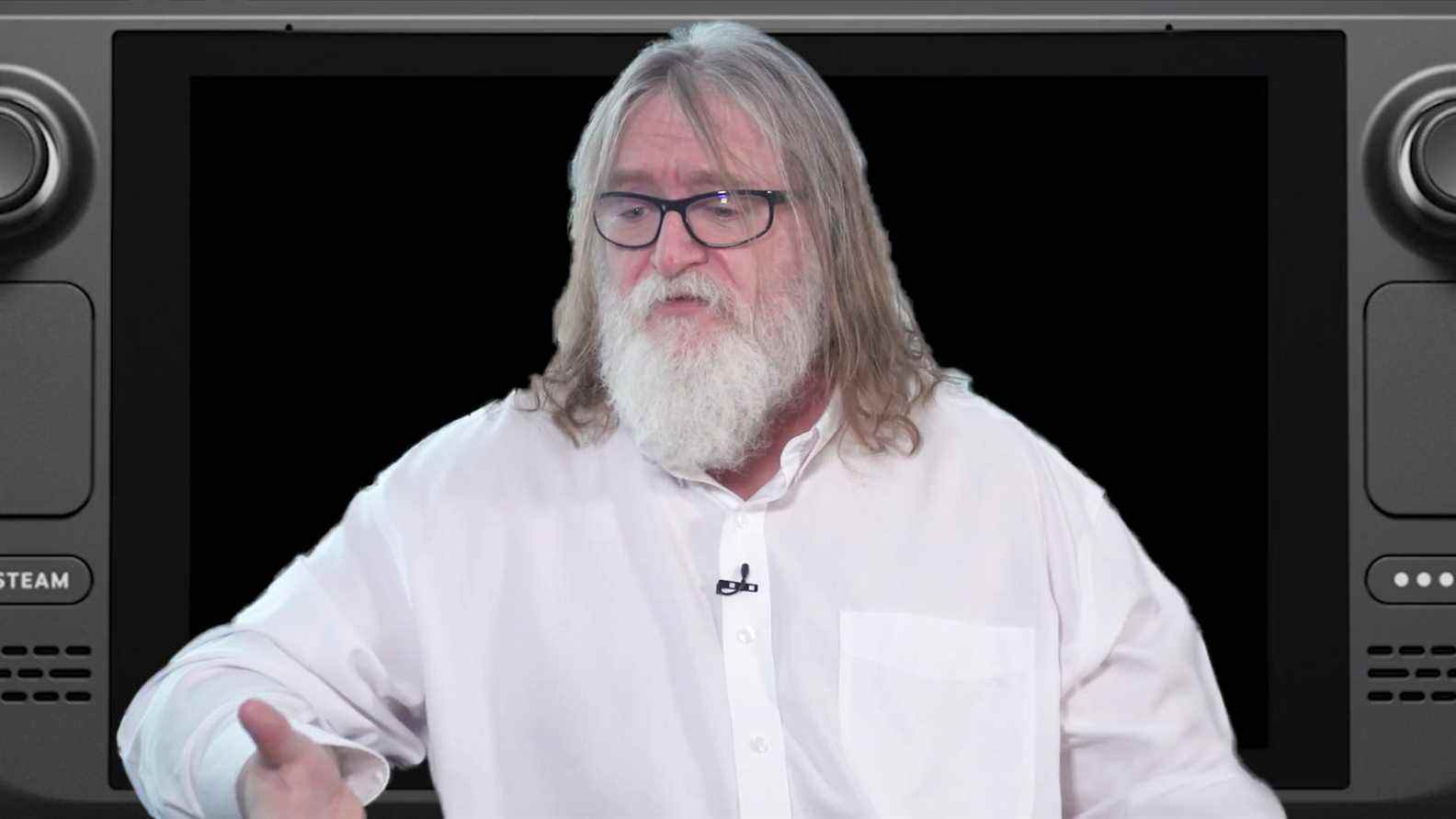 Gabe Newell dit que les joueurs n'ont jamais eu une excellente option de matériel mobile

