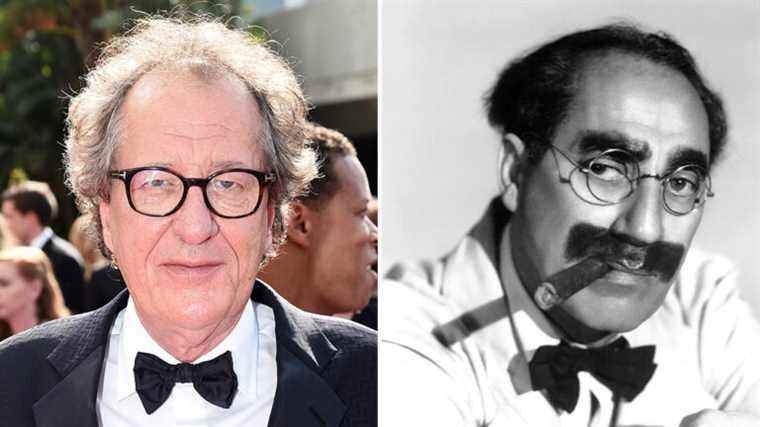 Geoffrey Rush jouera le rôle de Groucho Marx dans le biopic "Raised Eyebrows" Le plus populaire doit être lu
	
	
