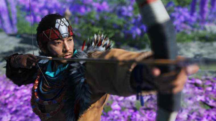 Ghost of Tsushima obtient une tenue surprise Aloy d'Horizon Forbidden West
