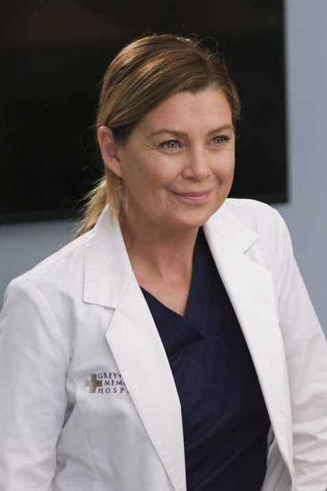 L'anatomie de Grey Ellen Pompeo dans le rôle de Meredith Grey