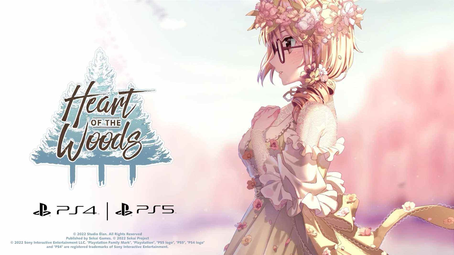 Heart of the Woods pour PS5, PS4 lance le 14 février    
