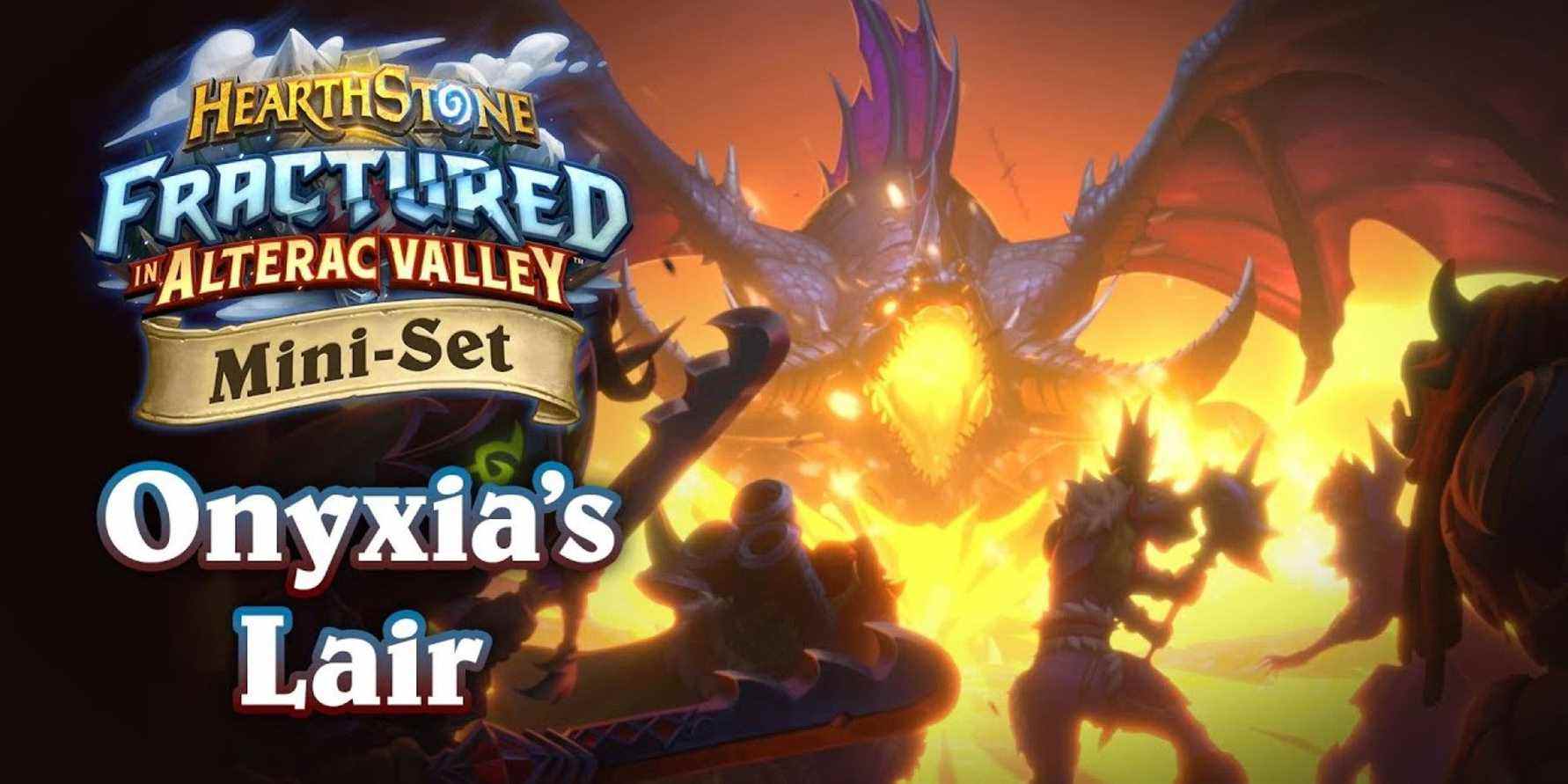 Hearthstone revient dans le monde classique de World of Warcraft avec le mini-ensemble Onyxia's Lair
