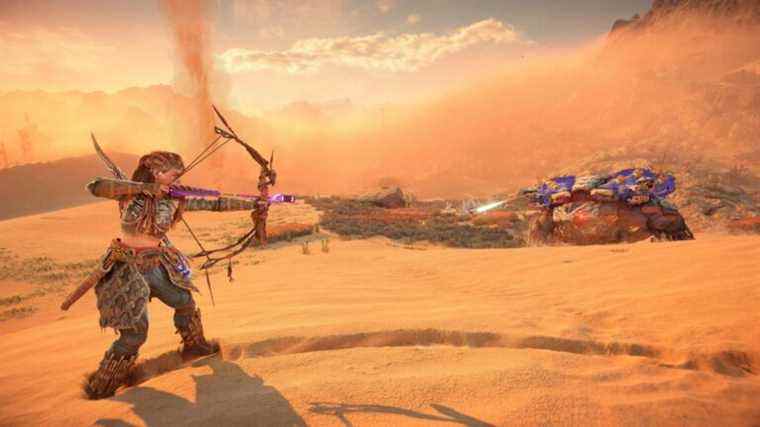 Horizon Forbidden West PS5 propose silencieusement une visée gyroscopique avec le contrôleur DualSense