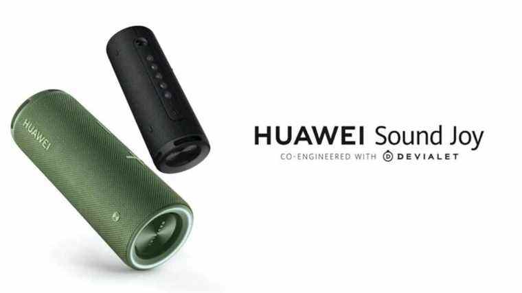 Huawei vient de dévoiler son premier haut-parleur Bluetooth portable pour rivaliser avec le Sonos Roam