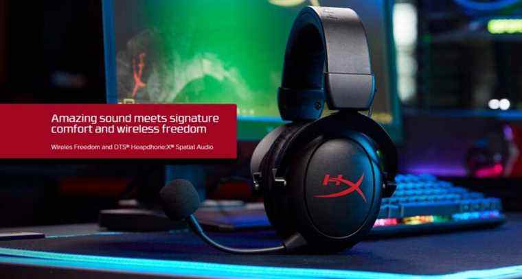 HyperX lance le casque de jeu sans fil Cloud Core