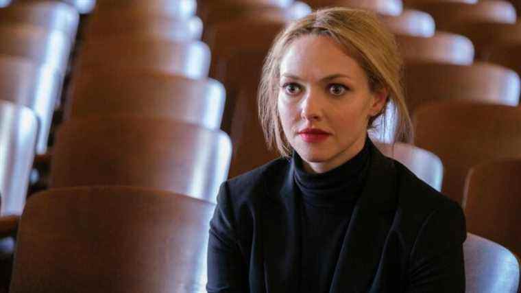 Il y a enfin la preuve qu’Amanda Seyfried cloue la voix bizarre d’Elizabeth Holmes dans la bande-annonce de The Dropout