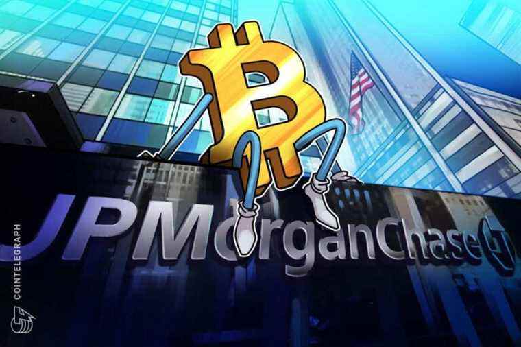 JPMorgan estime la «juste valeur» de Bitcoin à 38 000 $