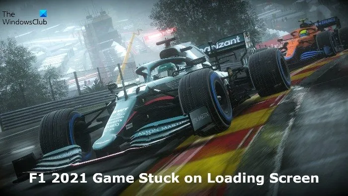 Jeu F1 2021 bloqué sur l'écran de chargement