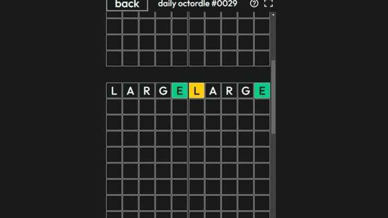 Jouez à 8 puzzles Wordle simultanés dans Octordle

