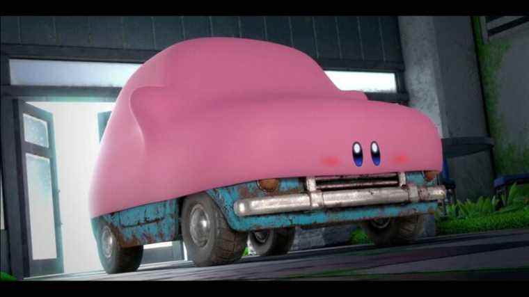 Kirby and the Forgotten Land transforme Kirby en voiture littérale