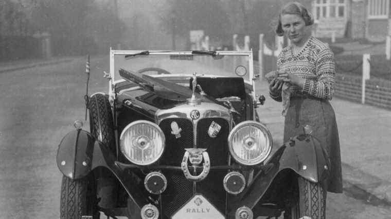 Kitty Brunell a été la première femme à remporter un rallye du RAC britannique