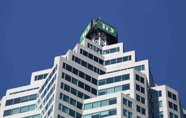 La Banque TD gèle deux comptes qui ont reçu 1,4 million de dollars en soutien aux manifestations