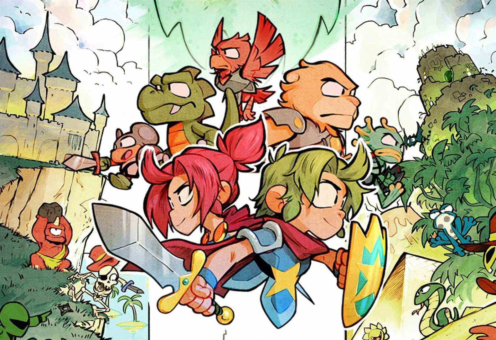 La collection Wonder Boy devrait sortir sur PS4 et Switch -
