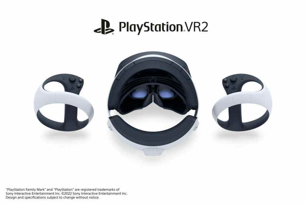 Premier aperçu de la conception du casque PlayStation VR2 PSVR 2 PSVR2 Sony