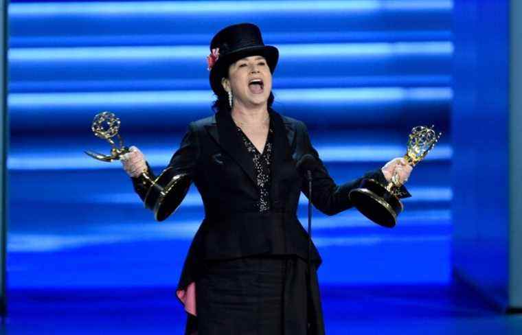 Amy Sherman-Palladino accepts the award for outstanding directing for a comedy series for "The Marvelous Mrs. Maisel" at the 70th Primetime Emmy Awards on Monday, Sept. 17, 2018, at the Microsoft Theater in Los Angeles. (Photo by Chris Pizzello/Invision/AP)