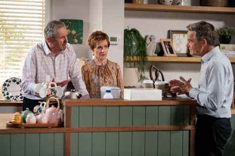 karl kennedy, susan kennedy et paul robinson chez les voisins