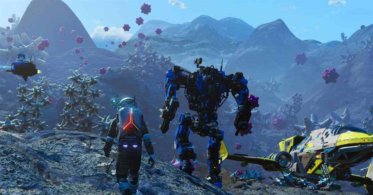 La mise à jour de No Man's Sky Sentinel vous offre enfin un gentil garçon mech
