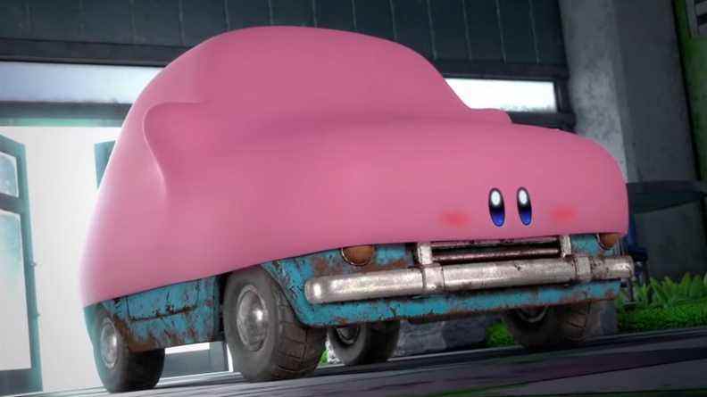 La nouvelle bande-annonce de Kirby et la terre oubliée révèle un mode bouchée où vous pouvez aspirer une voiture
