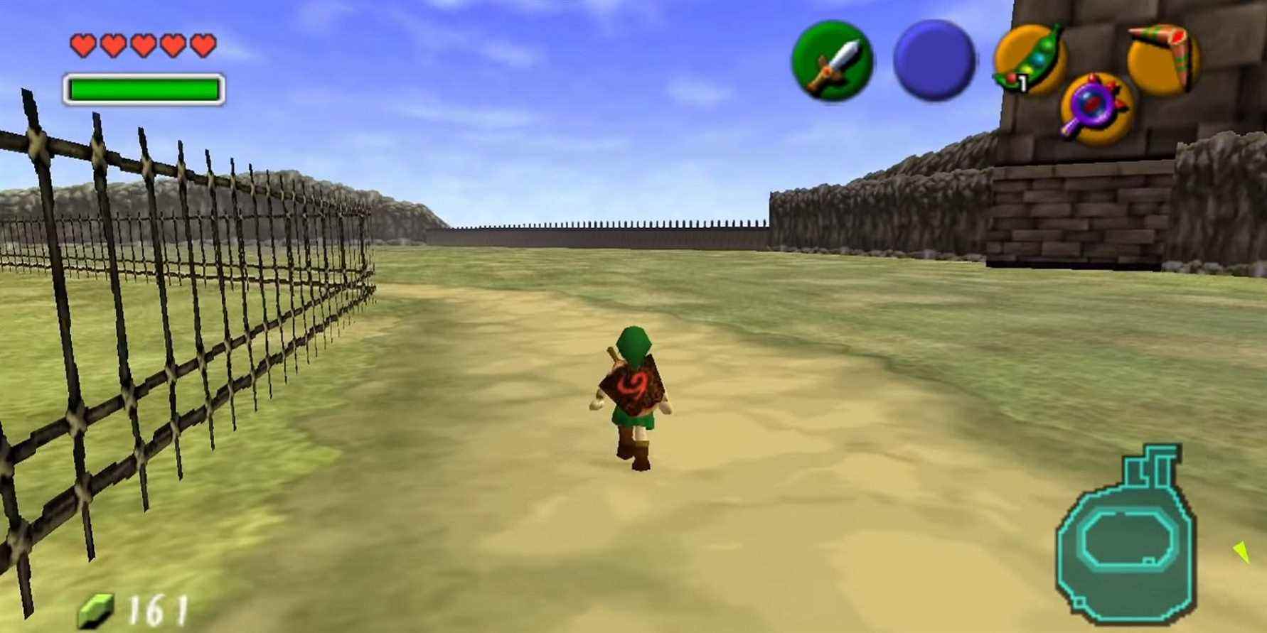 La première séquence de gameplay du port PC d'Ocarina of Time émerge
