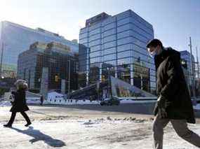 L'édifice de la Banque du Canada à Ottawa.