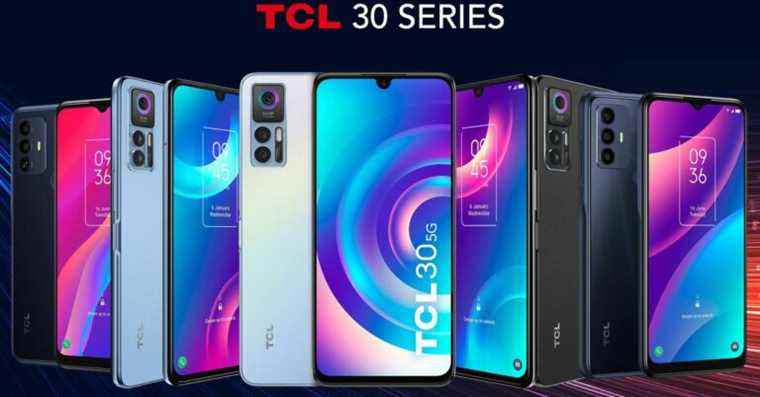 La série 30 de TCL ajoute cinq nouveaux combinés économiques en Europe à partir de 139 €