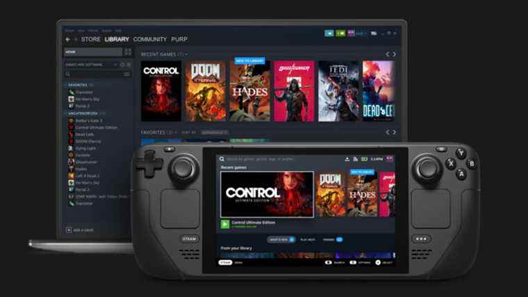 La version bêta du client Steam ajoute des indicateurs de taille d'installation et de synchronisation dans le cloud compatibles avec Steam Deck

