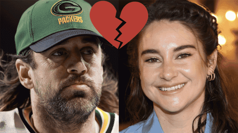 L’amour est mort : Shailene Woodley et Aaron Rodgers sont terminés