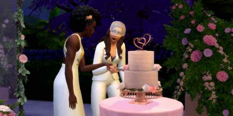 Le DLC Les Sims 4 Mariage sort maintenant en Russie
