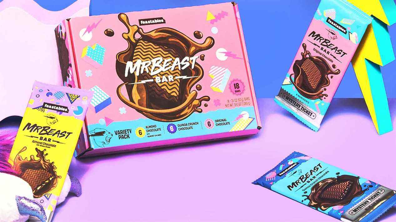 Le dernier projet de MrBeast est une barre de chocolat - et vous pourriez gagner l'usine
