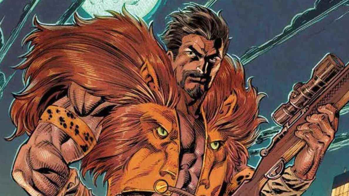 Le film Kraven The Hunter a jeté un autre méchant classique de Spider-Man
