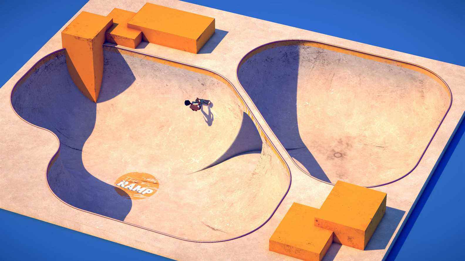 Le jeu de skateboard minimaliste The Ramp ressemble à une pause thé amusante

