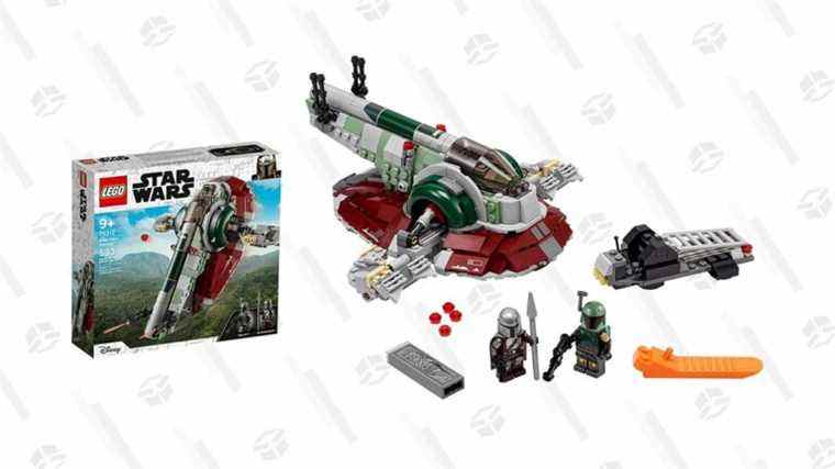 Le kit LEGO du vaisseau spatial de Boba Fett ‘Boba Fett’s Starship’ est de 10 $ de réduction