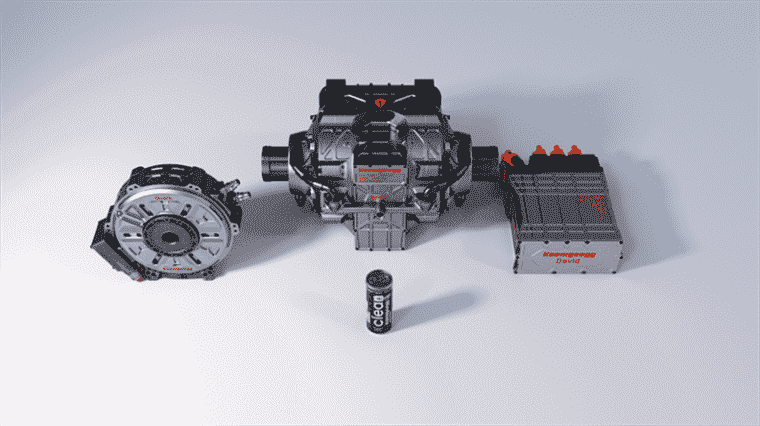 Le nouveau bloc d’alimentation électrique de Koenigsegg offre 670 HP et pèse moins de 200 livres