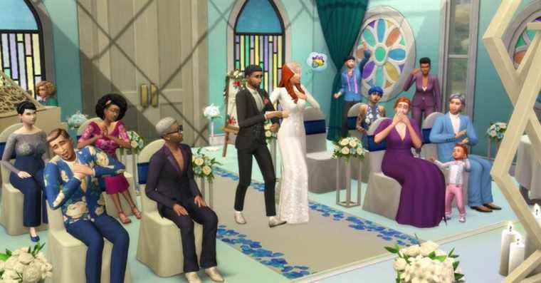 Le nouveau pack de jeu des Sims 4 vous permet de planifier un mariage de rêve
