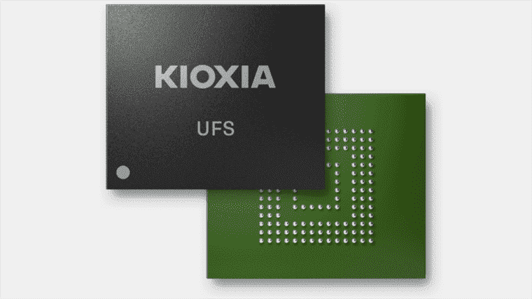 Le nouveau stockage UFS de Kioxia offrira des performances proches de PCIe Gen4