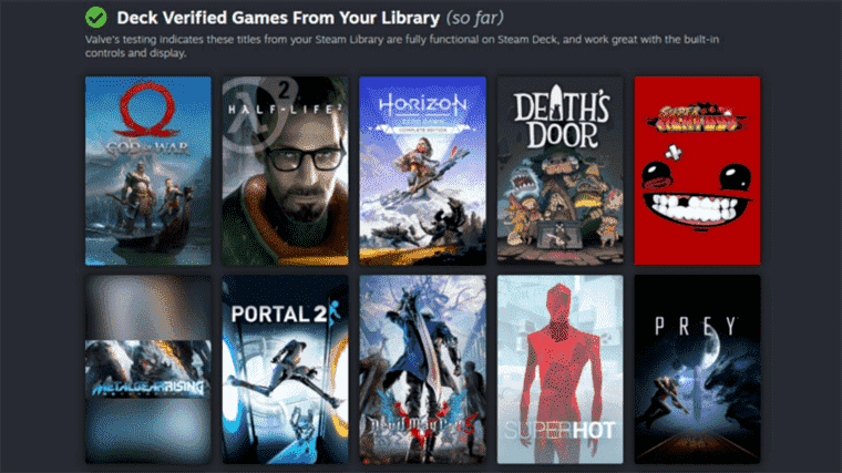 Le nouveau vérificateur de compatibilité Steam Deck de Valve indique lesquels de vos jeux sont prêts pour les ordinateurs de poche

