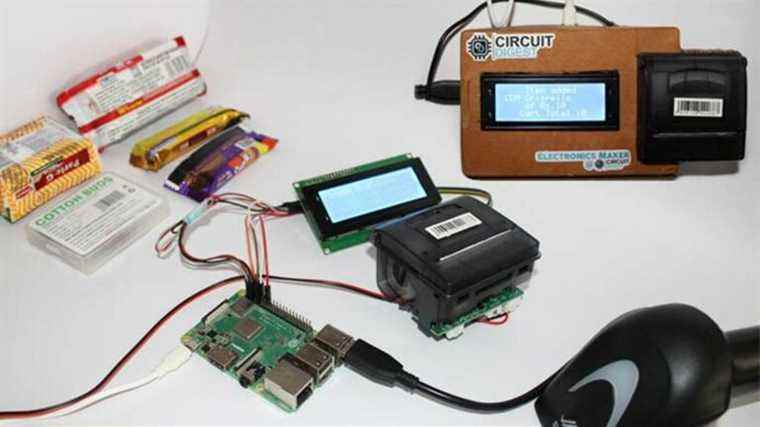 Le panier de courses intelligent Raspberry Pi Powers DIY