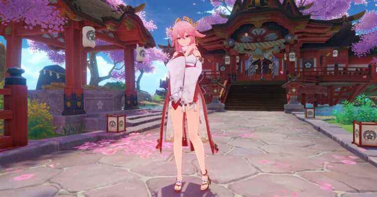 Le patch « When the Sakura Bloom » de Genshin Impact sera lancé le 16 février avec un nouveau personnage
