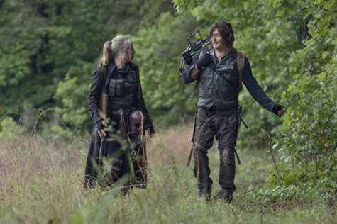 norman reedus comme daryl dixon, lynn collins comme leah, la saison des morts-vivants 11