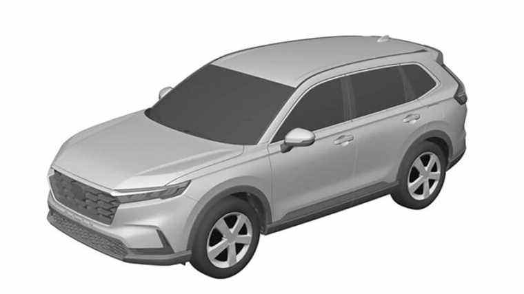 Le prochain Honda CR-V ?  Cela ressemble bien sûr au nouveau SUV