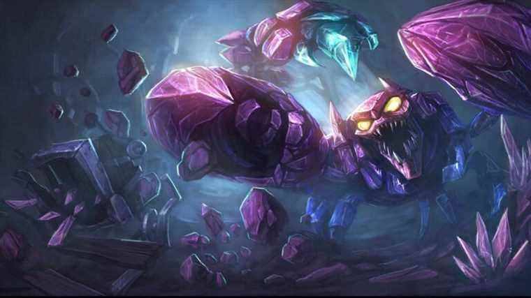 Le prochain VGU de League of Legends va à Skarner
