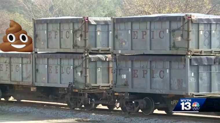 Le train de merde de New York roule à nouveau dans la ville d’Alabama, et les gens ne sont pas contents