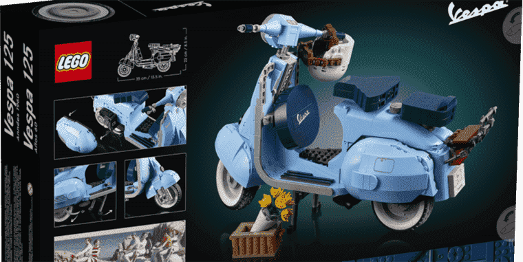 Lego Vespa Scooter est l’Italie des années 60 en miniature