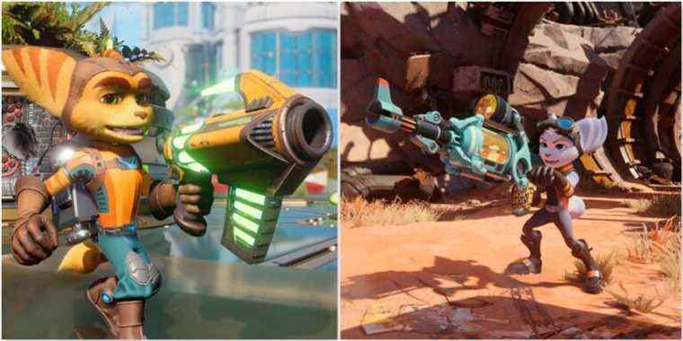 Les 13 meilleures armes de Ratchet & Clank: Rift Apart, classées
