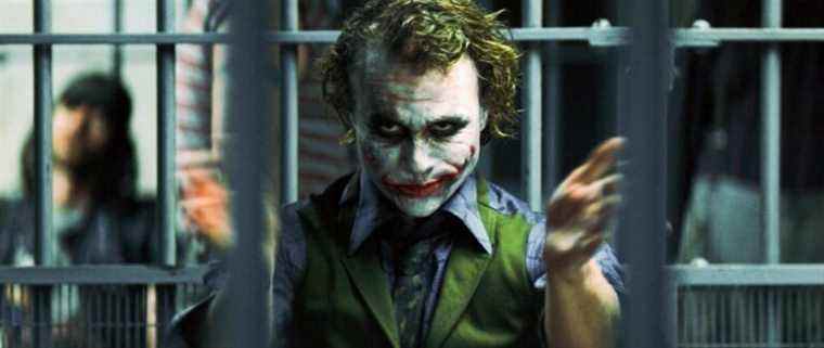 THE DARK KNIGHT, Heath Ledger as The Joker, 2008. ©Warner Bros./Courtesy Everett Collection