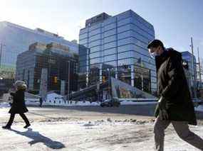 L'édifice de la Banque du Canada à Ottawa.