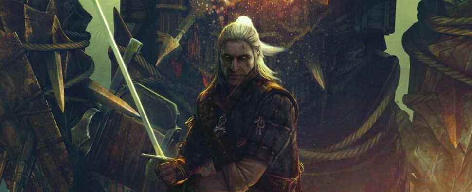 Geralt Sword drawn Witcher 2